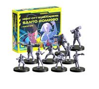 Monster Fight Club, Night City Edgerunners Miniatures: Santo Domingo Starter Gang