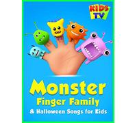 Monster Finger Family & Halloween Songs for Kids - Kids TV