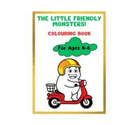 Monster Fun: A Cute & Friendly Coloring Adventure for Kids (ages 4-6)