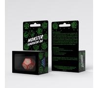 Monster Generator Die: Red & Beige