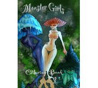 Monster Girl Coloring Book