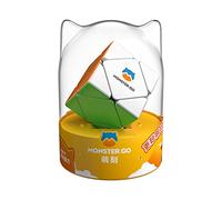 Monster Go Skewb, Stickerless Magic Speed Skewb Puzzle Cube Magic Cube(Premium Package)
