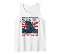 Monster - Godzilla Run for Your Life Tank Top