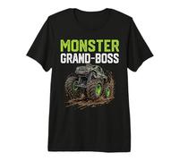 Monster Grand-BOSS Truck Father's Day Mud Riding Premium T-Shirt