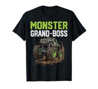 Monster Grand-BOSS Truck Father's Day Mud Riding T-Shirt
