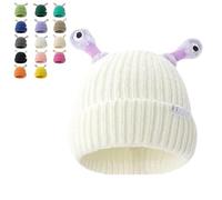 Monster Hat Kids, Monster Tentacles Hat, Cute Monster Light Up Tentacle Knit Hat, Cute Little Monster Knit Hat (A,Free Size)