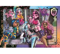 Clementoni Jigsaw Puzzle Monster High 180 Pieces - Supercolor Puzzle For Children 6-8 Years, Cartoon, Gift For Boy/Girls, Puzzle For Kids, Made In Italy, 29791