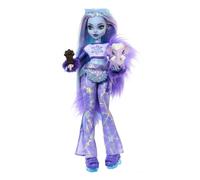 Monster High Doll, Abbey Bominable Yeti Fashion Doll with Pet Mammoth and Themed Accessories, HNF64