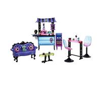 Monster High The Coffin Bean Playset, Café with Two Pets, Spooky Furniture, Pastry Treats and Drinks, Barista Counter, Kids Toys, Gift Set, HMV78