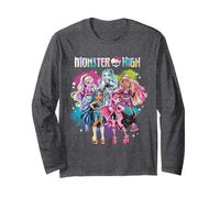 Monster High Alumni - Character Rainbow Cloud Group Long Sleeve T-Shirt