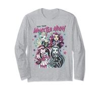 Monster High Alumni - Draculaura Frankie Lagoona Clawdeen Long Sleeve T-Shirt