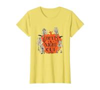 Monster High Alumni - Ghouls Night Out Group T-Shirt, Women, Lemon Yellow, XX-Large