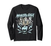Monster High Alumni Rock Poster Lagoona Cleo Frankie Stein Long Sleeve T-Shirt