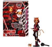 Monster High Boo-riginal Creeproduction Doll, Toralei Collectible Reproduction with Doll Stand, Diary, and Pet Saber-Tooth Tiger Sweet Fangs, HYV91