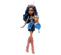 Monster High Boo-riginal Creeproduction Doll, Robecca Steam Collectible Reproduction with Doll Stand, Diary, and Pet Penguin Captain Penny, JHK59