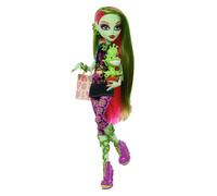 Monster High Boo-riginal Creeproduction Doll, Venus McFlytrap Collectible Reproduction with Doll Stand, Diary, and Pet Chewlian, JHK58