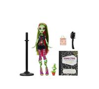 Monster High Boo-riginal Creeproduction Doll, Venus McFlytrap Collectible Reproduction with Doll Stand, Diary, and Pet Chewlian, JHK58