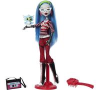 Monster High Booriginal Creeproduction Doll, Ghoulia Yelps Collectible Reproduction with Doll Stand, Diary & Pet Owl Sir Hoots A Lot