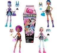 Monster High Buried Secrets Dolls and Accessories, Cozy Creepover Theme with Mystery Doll and 5 Unboxing Surprises (Characters May Vary), HYV64