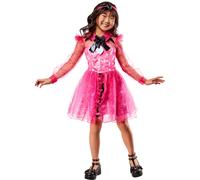 Monster High Childrens/Kids Deluxe Draculaura Costume Dress Set BN5733
