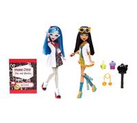 Monster High Classroom Partners Home Ick Abbey Bominable and Heath Burns Doll, 2-Pack