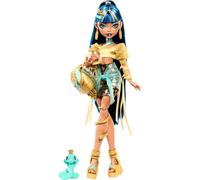 MONSTER HIGH Cleo De Nile Fashion Doll Snake Egyptian Halloween Posable Treasure