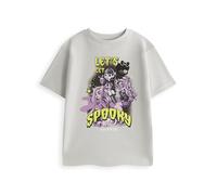 (7-8 Years) Monster High Short Sleeved T-Shirt (Girls Grey)