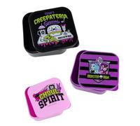Monster High Creepateria Special Snack Pot Set (Pack Of 3) Multicoloured (One Size)