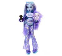 Monster High Doll, Abbey Bominable Yeti Fashion Doll with Pet Mammoth and Themed Accessories, HNF64