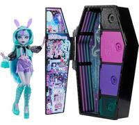Monster High Doll Age 4+ and Fashion Set, Twyla Doll, Skulltimate Secrets: Neon Frights, Dress-Up Locker with 19+ Surprises, HNF82
