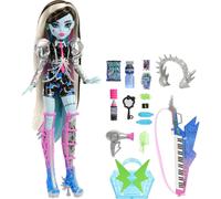 Monster High Doll, Amped Up Frankie Stein Rockstar with Instrument &
