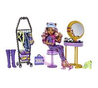 Monster High Doll & Fashion Playset Clawdeen Wolf Boutique Dress-Up Studio