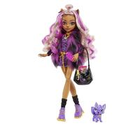 Monster High Doll, Clawdeen Wolf with Purple Streaked Hair in Signature Look