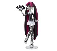Monster High Doll, Draculaura in Black and White, Reel Drama Collector, Doll-Size and Life-Size Posters, Horror Flick Theme, Toys and Gifts, HKN27