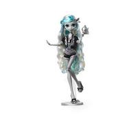 Monster High Doll, Lagoona Blue in Black and White, Reel Drama Collector, Doll-Size and Life-Size Posters, Horror Flick Theme, Toys and Gifts, HKN30