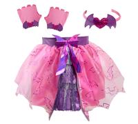 Monster High Draculaura Fashion Tutu Set Amazon Exclusive 3-Pieces 4-6X Dress Up and Pretend Play Pink Kids Toys for Ages 6 Up by Just Play