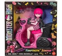 Monster High Draculaura Vamptastic Scooter Doll and Vehicle Playset - BRAND NEW