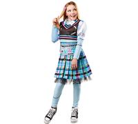 Rubies 1000682S000 Frankie Stein Deluxe Child Costume Monster High Kids Fancy Dress, Girls, Multicoloured, 7-8 Years Halloween