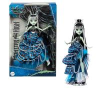 Monster High Frankie Stein Doll with Original Sculpt, Stitched in Style Collector Doll with Deconstructed Gown and Sewing-Inspired Accessories, HRL66