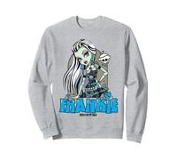Monster High - Frankie Stein Sweatshirt, Adult Unisex, Heather Grey, Large