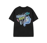 Monster High Girl's Kids Short Sleeved T-Shirt (Girls Black) in Black | Size: 11-12 Years Monster High Black 11-12 Years