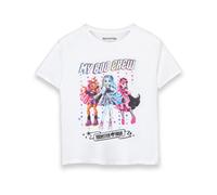 Short Sleeved T-Shirt Monster High White 13-14 Years