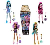 Monster High Buried Secrets Dolls and Accessories, Cozy Creepover Theme with Mystery Doll and 5 Unboxing Surprises (Characters May Vary), HYV64