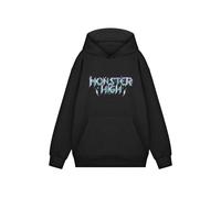 Monster High Women's High Voltage Hoodie | Black | Officially Licensed Merch | Size: Large Monster High Black L