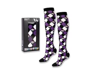 Monster High Knee-Length Socks (Womens Purple)