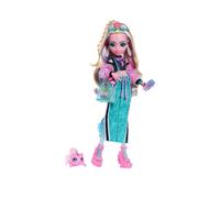 Monster High Lagoona Blue Fashion Doll In Maxi Skirt With Pet Neptuna One Colour