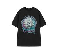 (X-Large) Monster High Short Sleeved T-Shirt (Womens Black)