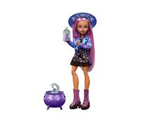 Monster High Layla Stone Fashion Doll With Cauldron Surprise, Potion Bottle & Spellbook One Colour