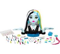 Monster High Frankie Stein Doll Head for Hair Styling with 65+ Accesso