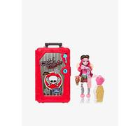 Monster High Skulltimate Secrets Cupid Asteria Doll and Accessories Set, Destination: Cabin Slay-cation with Suitcase and 19+ Surprises like Clothes, JMG66